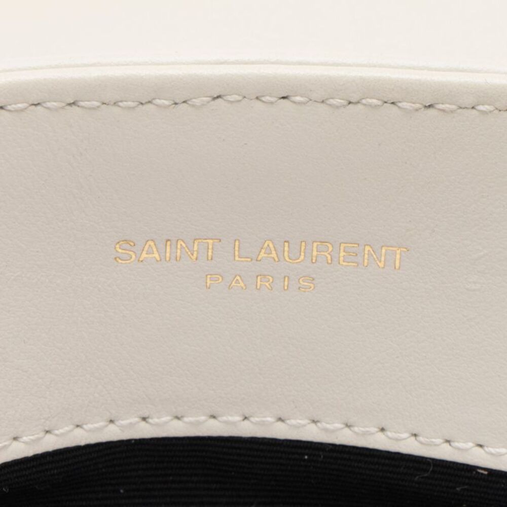 Saint Laurent Matelasse Calfskin Monogram LouLou Chain Small Shoulder Bag - Picture 8 of 15